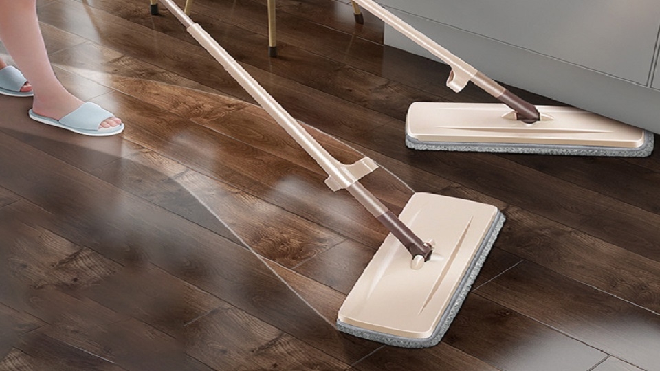 Bộ lau nhà thông minh giúp làm sạch sàn nhà hiệu quả