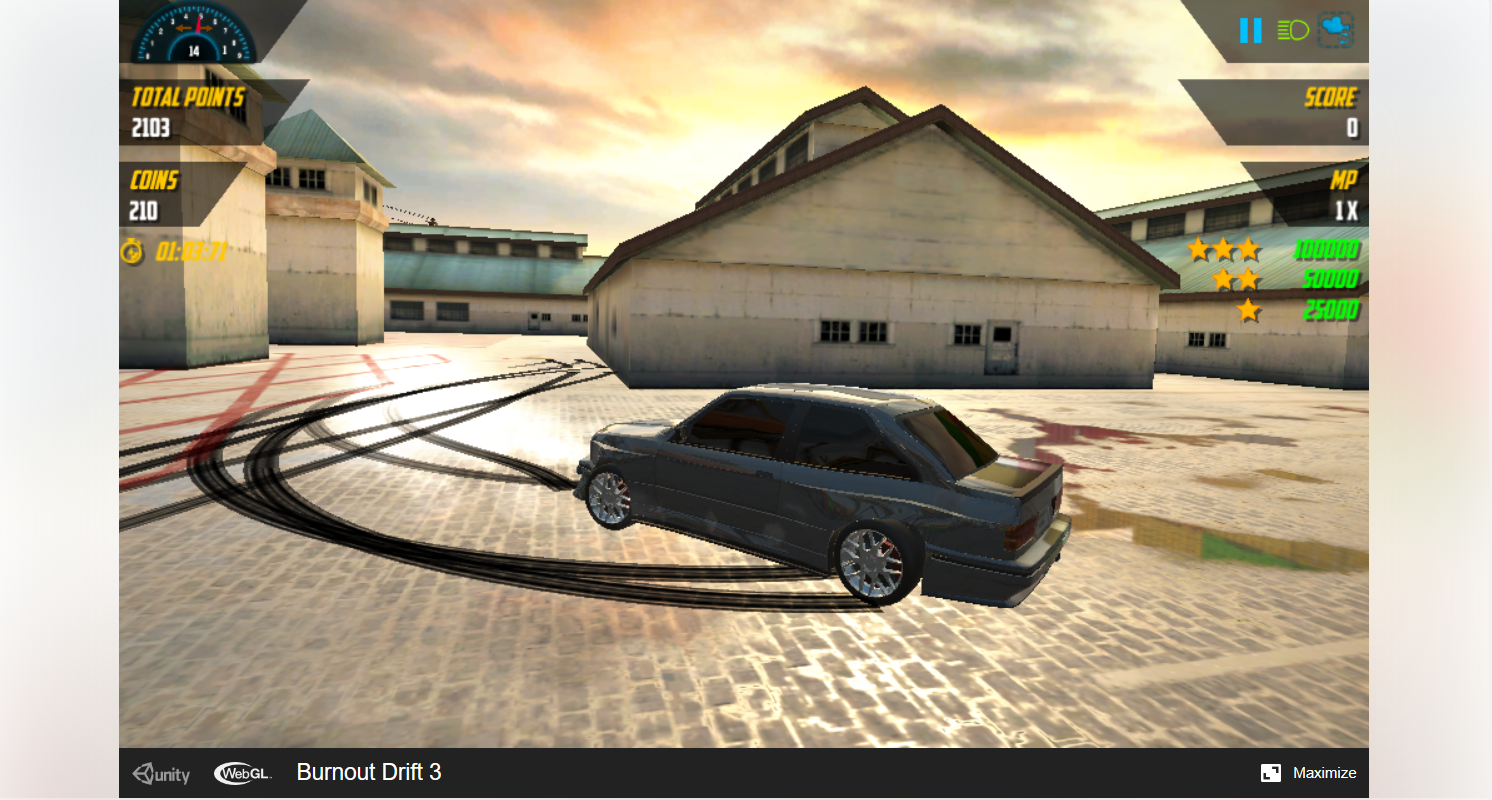 Burnout Drift 3 : Seaport Max 