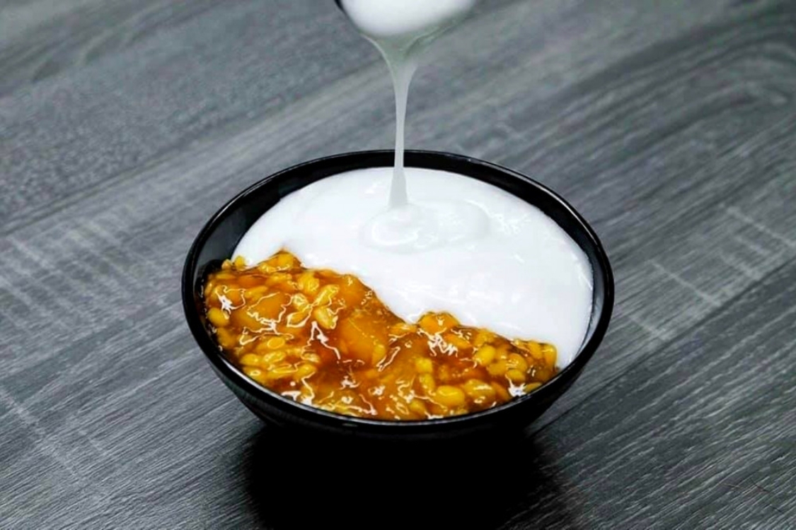 Trình bày và thưởng thức chè bưởi thơm ngon