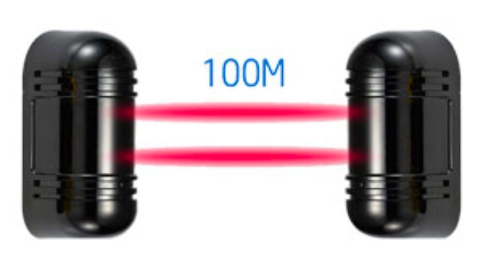 Hàng rào điện tử hồng ngoại 2 tia