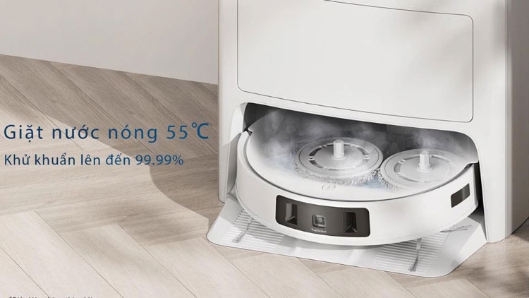 Robot hút bụi tự giặt giẻ lau thông minh - hình 4