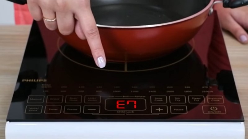 Cách khắc phục lỗi E7 bếp hồng ngoại dễ dàng và nhanh chóng 3