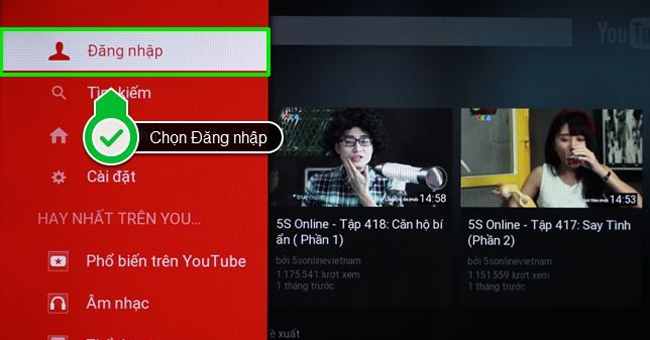 [HƯỚNG DẪN] Cách đăng nhập Youtube trên tivi đơn giản, dễ thực hiện