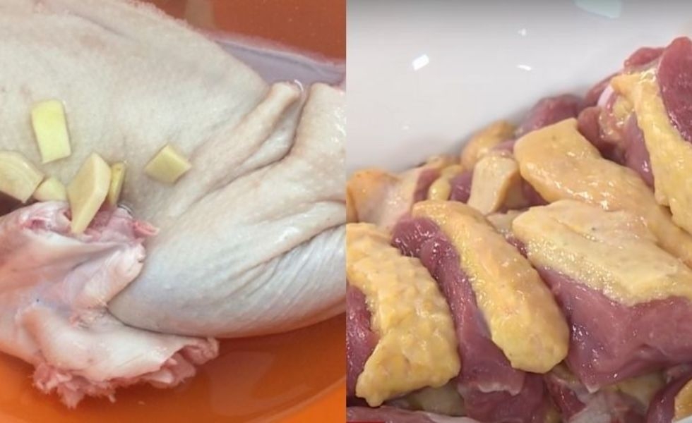 Sơ chế thịt vịt