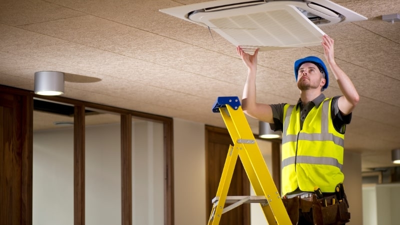 Một số lỗi điều hòa âm trần thường gặp - hình 5