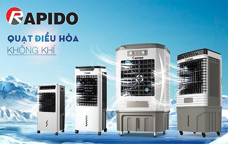 Quạt điều hòa Rapido của nước nào? (hình 1)