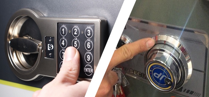 nên mua két sắt cơ hay điện tử 3
