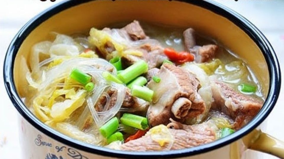 Miến sườn