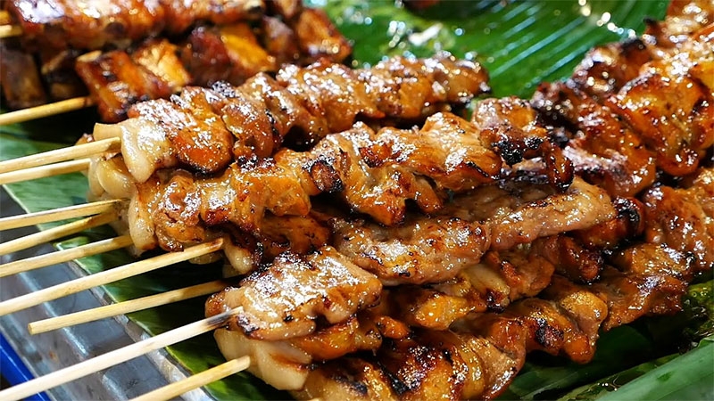 cách ướp thịt xiên nướng hình 4