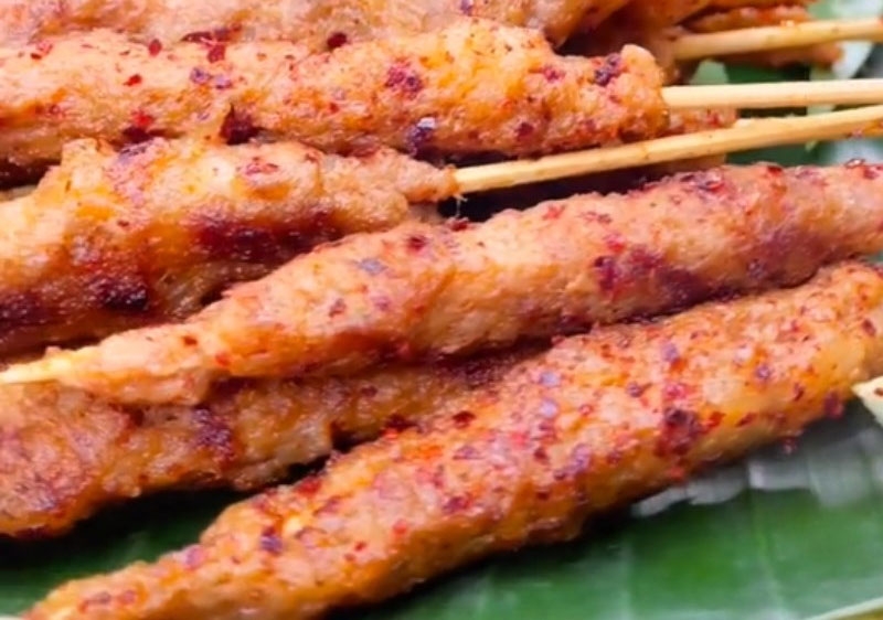 cách ướp thịt xiên nướng hình 6