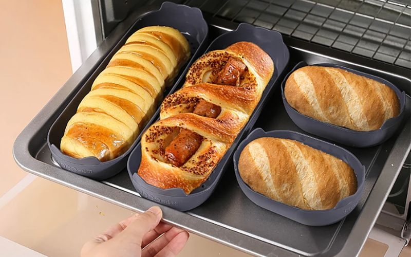 công thức làm bánh mì hình 8