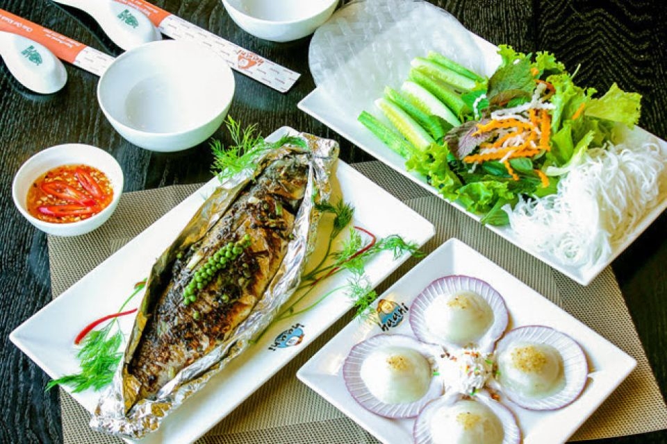 Cá nướng cuốn bánh tráng 4