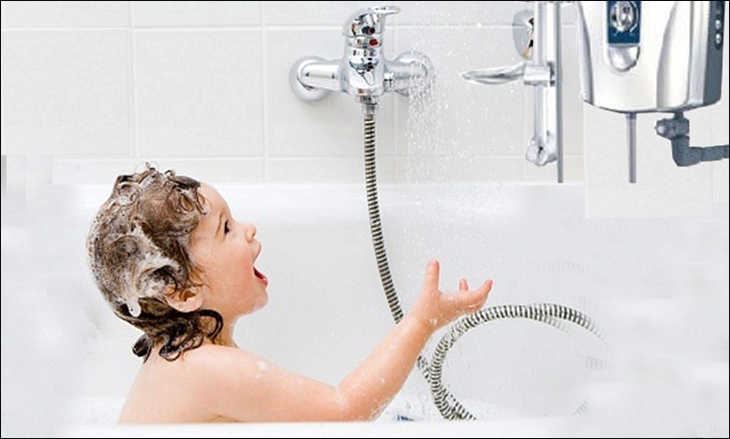 bình nóng lạnh quá nòng do chỉnh sai nhiệt độ