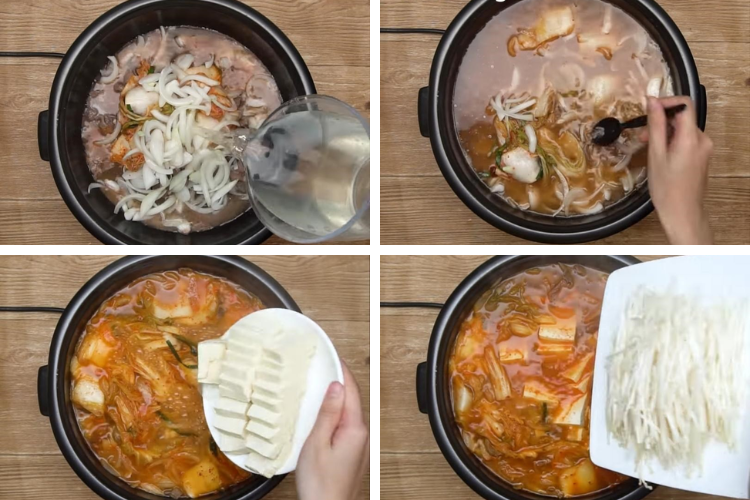 Công thức nấu món canh kim chi thịt bò chuẩn vị Hàn Quốc ngay tại căn bếp nhỏ