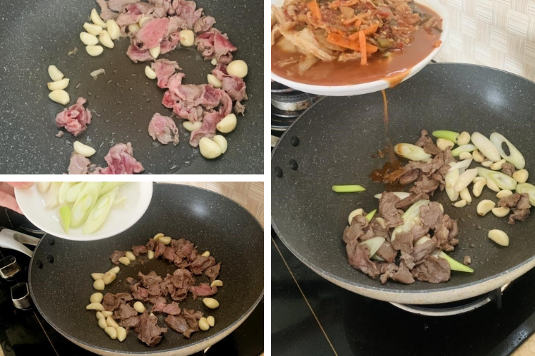 Công thức nấu món canh kim chi thịt bò chuẩn vị Hàn Quốc ngay tại căn bếp nhỏ