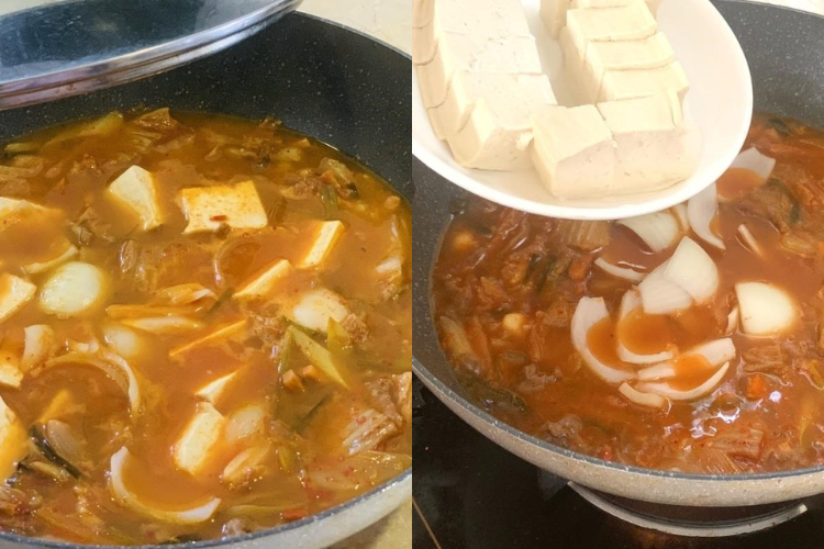 Công thức nấu món canh kim chi thịt bò chuẩn vị Hàn Quốc ngay tại căn bếp nhỏ