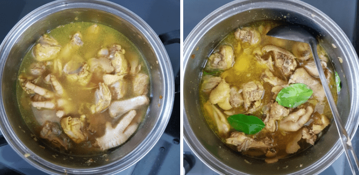 gà kho lá chanh - ảnh 4