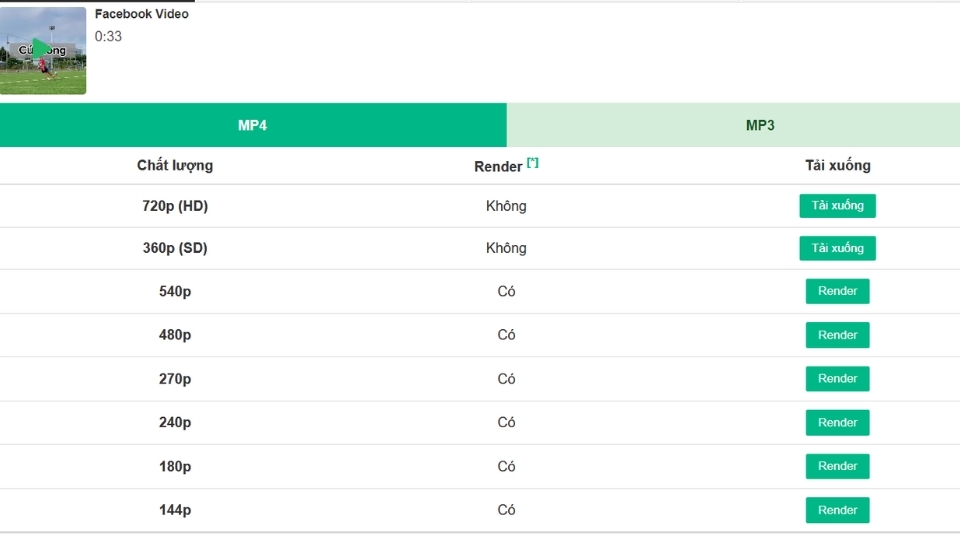 Nhấn "Tải xuống"