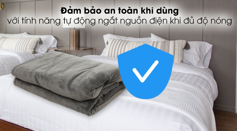 mua chăn điện loại nào tốt có chức năng tự ngắt