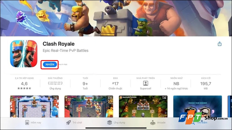 Game Clash Royale - hình 11