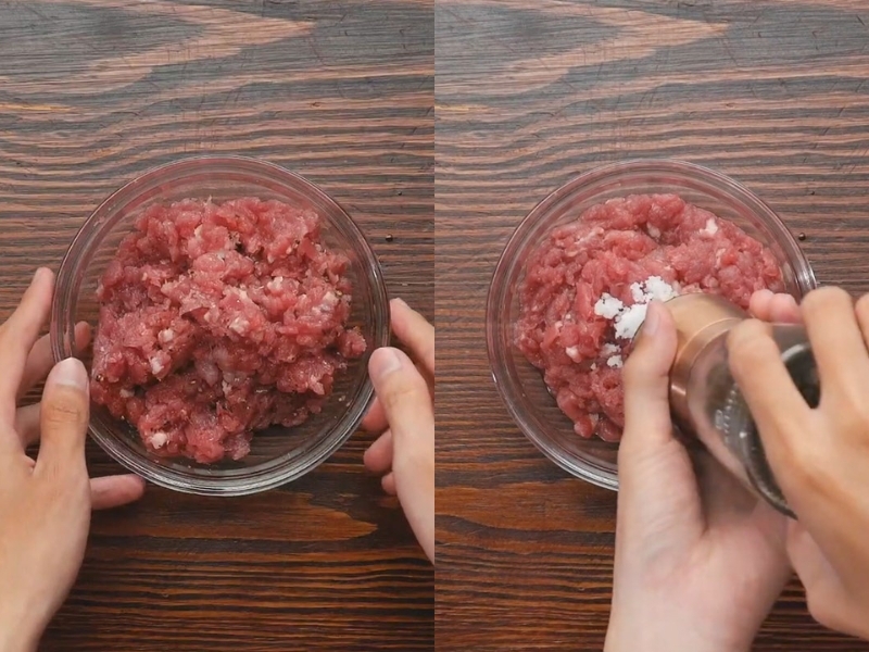 Mì spaghetti sốt bò bằm (sốt mì ý có sẵn) 2