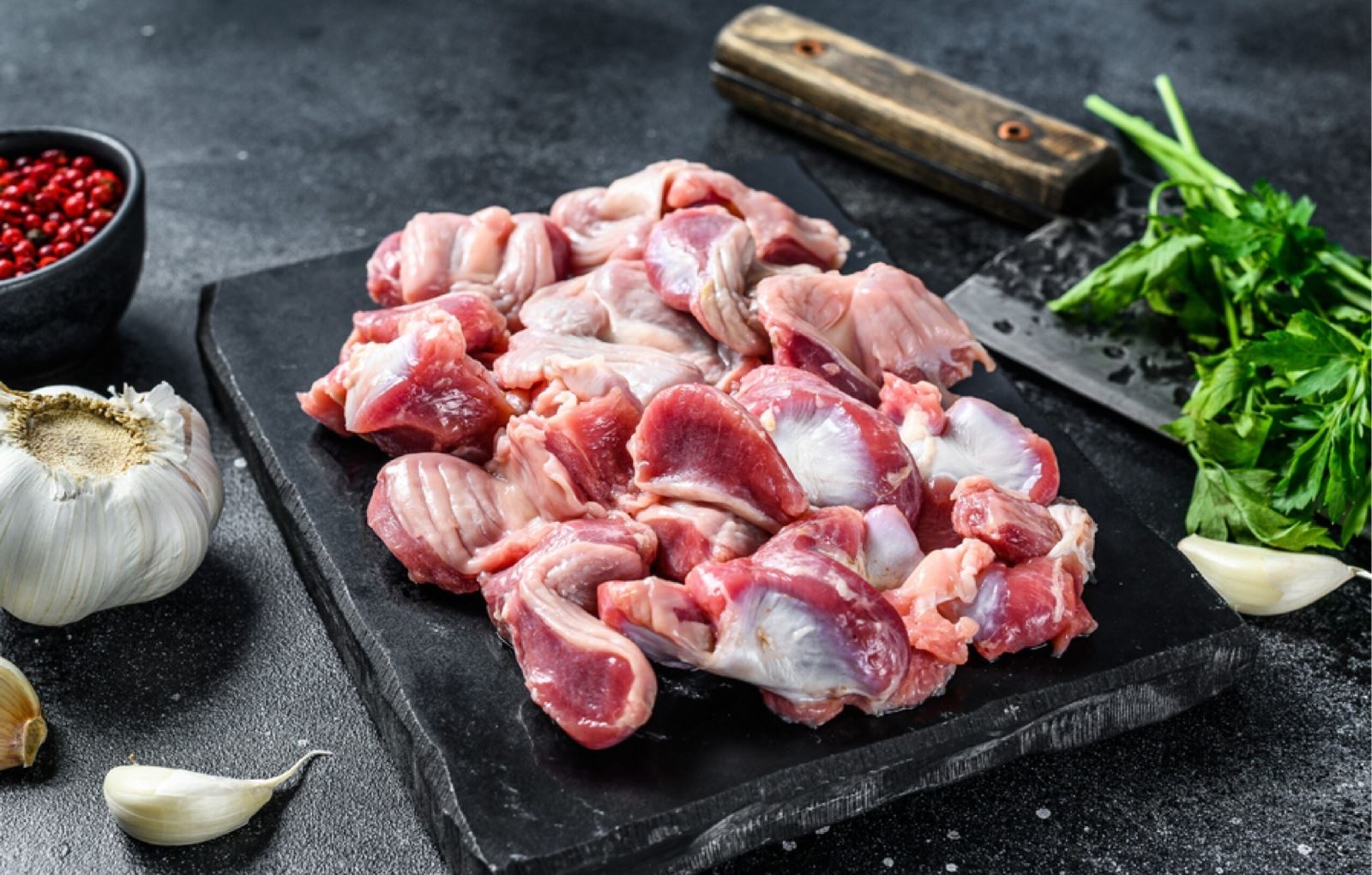 miến xào lòng gà - hình 3