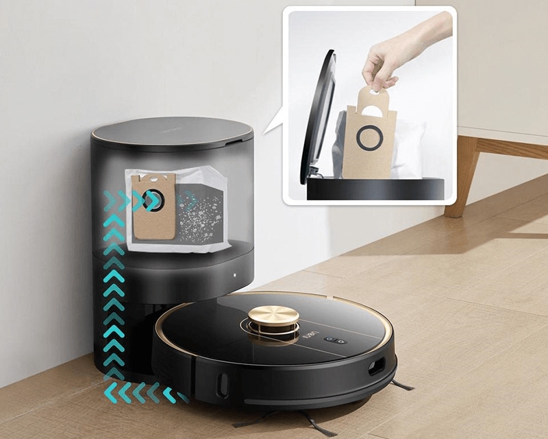 Robot hút bụi lau nhà tự đổ rác và những thông tin hữu ích có thể bạn chưa biết 6