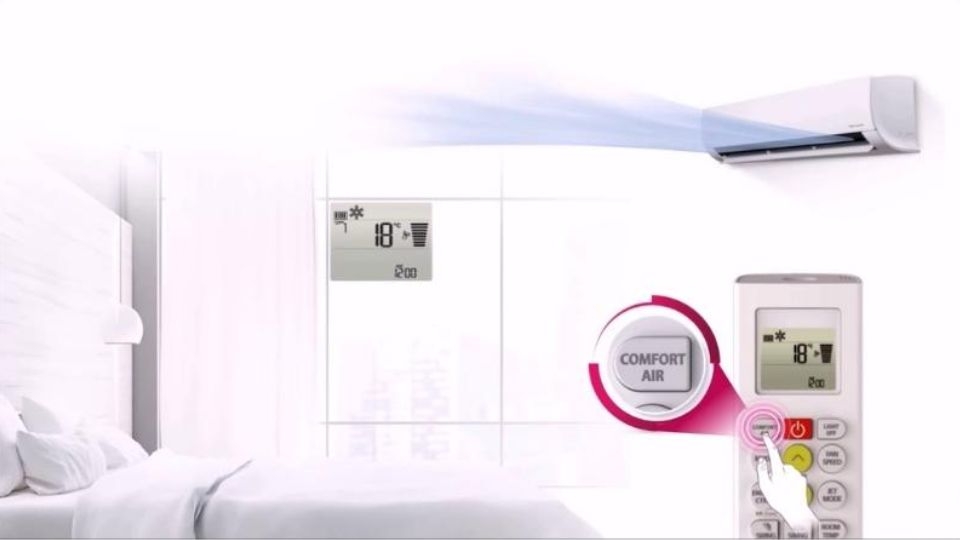 Chế độ Comfort Air trên máy lạnh Daikin