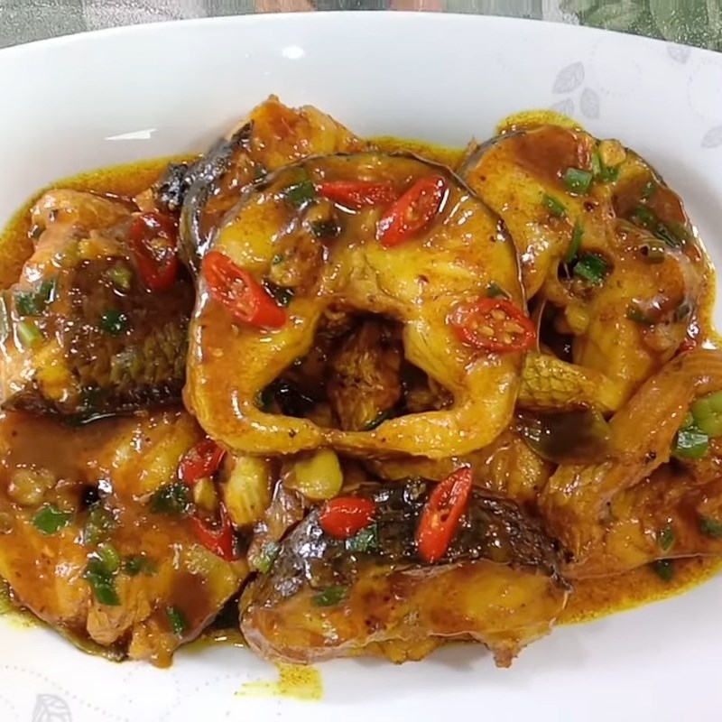 cá lóc kho nghệ 3