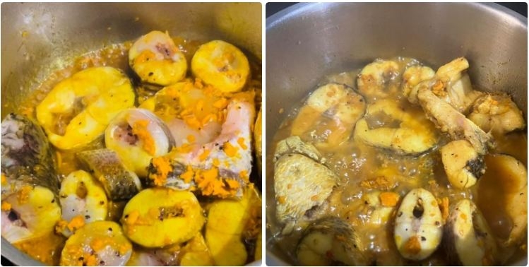 cá lóc kho nghệ 6