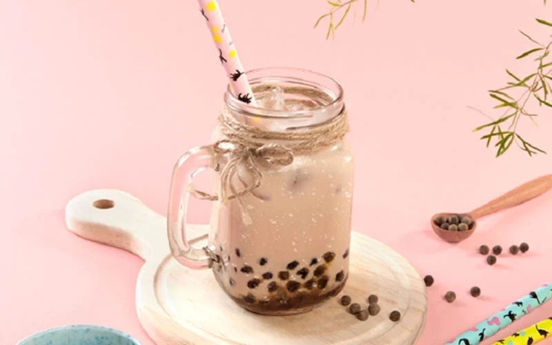 Trà sữa gạo rang hình 9