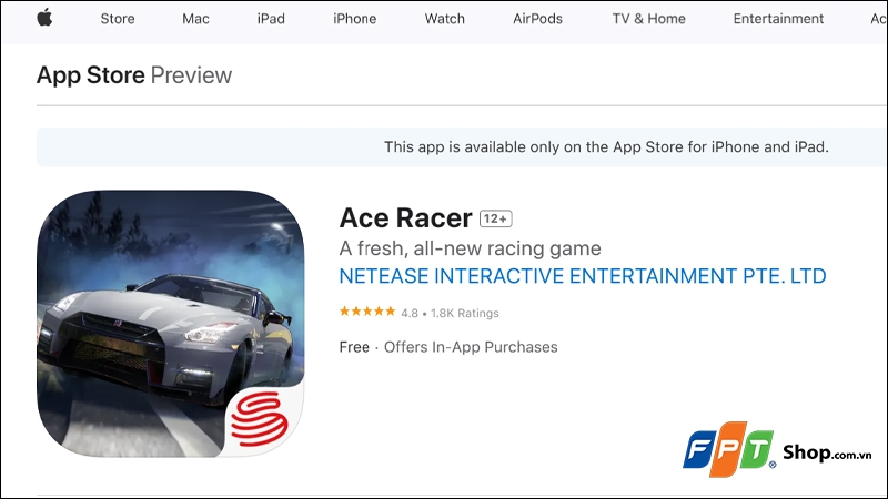 Game Ace Racer - hình 7