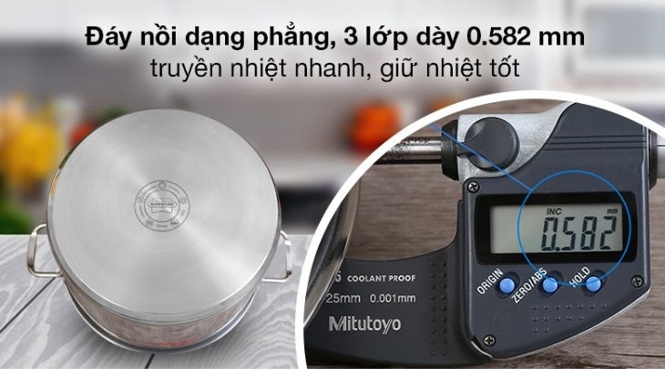So sánh nồi inox 3 đáy và 5 đáy: Nên mua loại nào để dùng cho gia đình, bạn có biết? 1