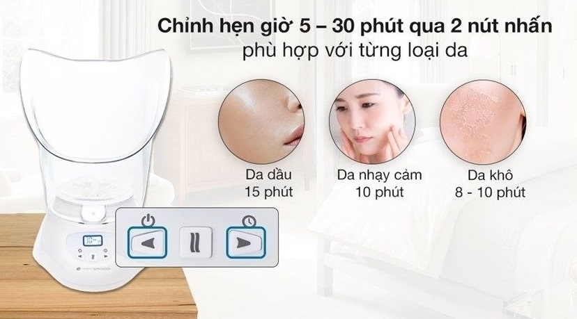 Cách sử dụng máy xông hơi mặt và những lưu ý khi sử dụng sản phẩm này để tận dụng tối đa lợi ích 4