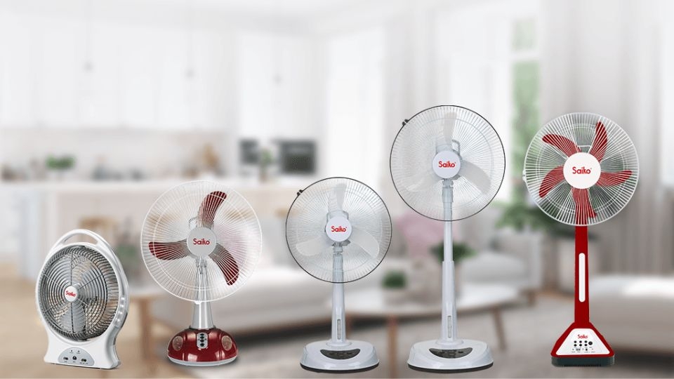 Những điểm quan trọng cần lưu ý khi sử dụng quạt sạc, quạt tích điện