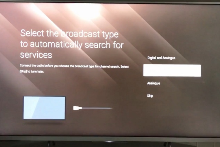 Hướng dẫn chi tiết, trực quan các bước cài đặt tivi Sony Android, người dùng dễ dàng thao tác