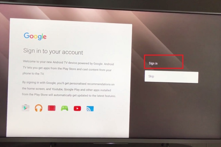 Hướng dẫn chi tiết, trực quan các bước cài đặt tivi Sony Android, người dùng dễ dàng thao tác