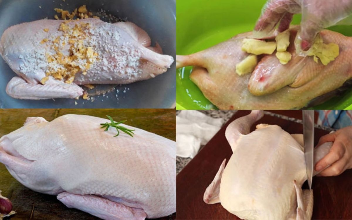 Bước 1: Sơ chế nguyên liệu