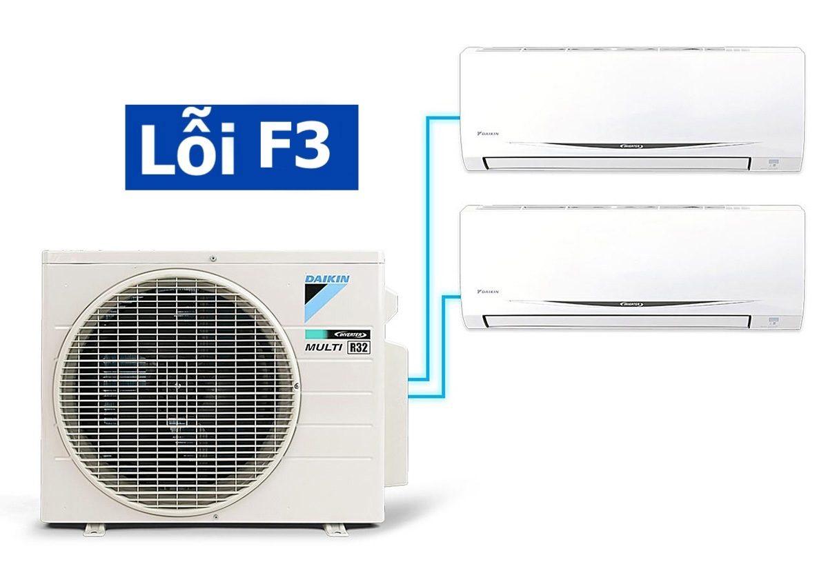 lỗi F3 điều hòa Daikin - hình 1