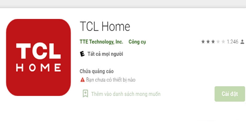 điều khiển điều hòa tcl bằng điện thoại 1