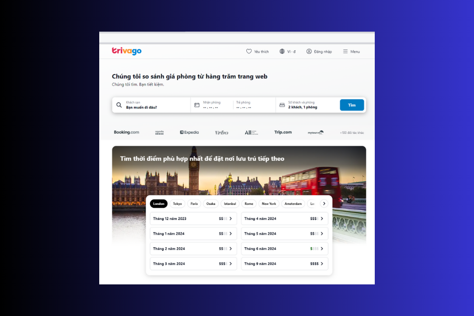 Cách sử dụng Trivago hiệu quả
