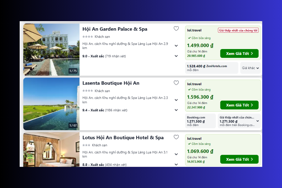 Cách sử dụng Trivago hiệu quả