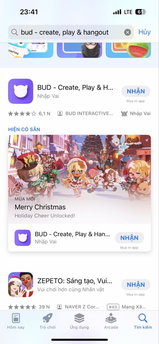 Bước 3: Nhấn vào Tải