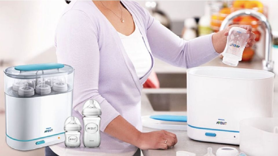 Máy tiệt trùng bình sữa bằng tia cực tím (tia UV)
