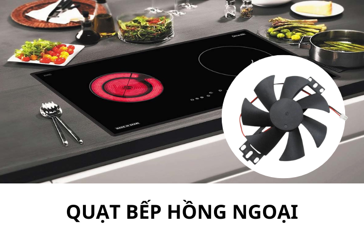 Cách khắc phục quạt bếp hồng ngoại không tắ