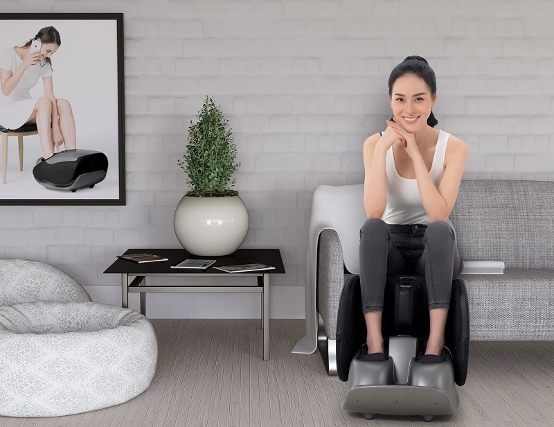 Máy massage chân rất phù hợp với người thường xuyên bị nhức mỏi hay suy giãn tĩnh mạch