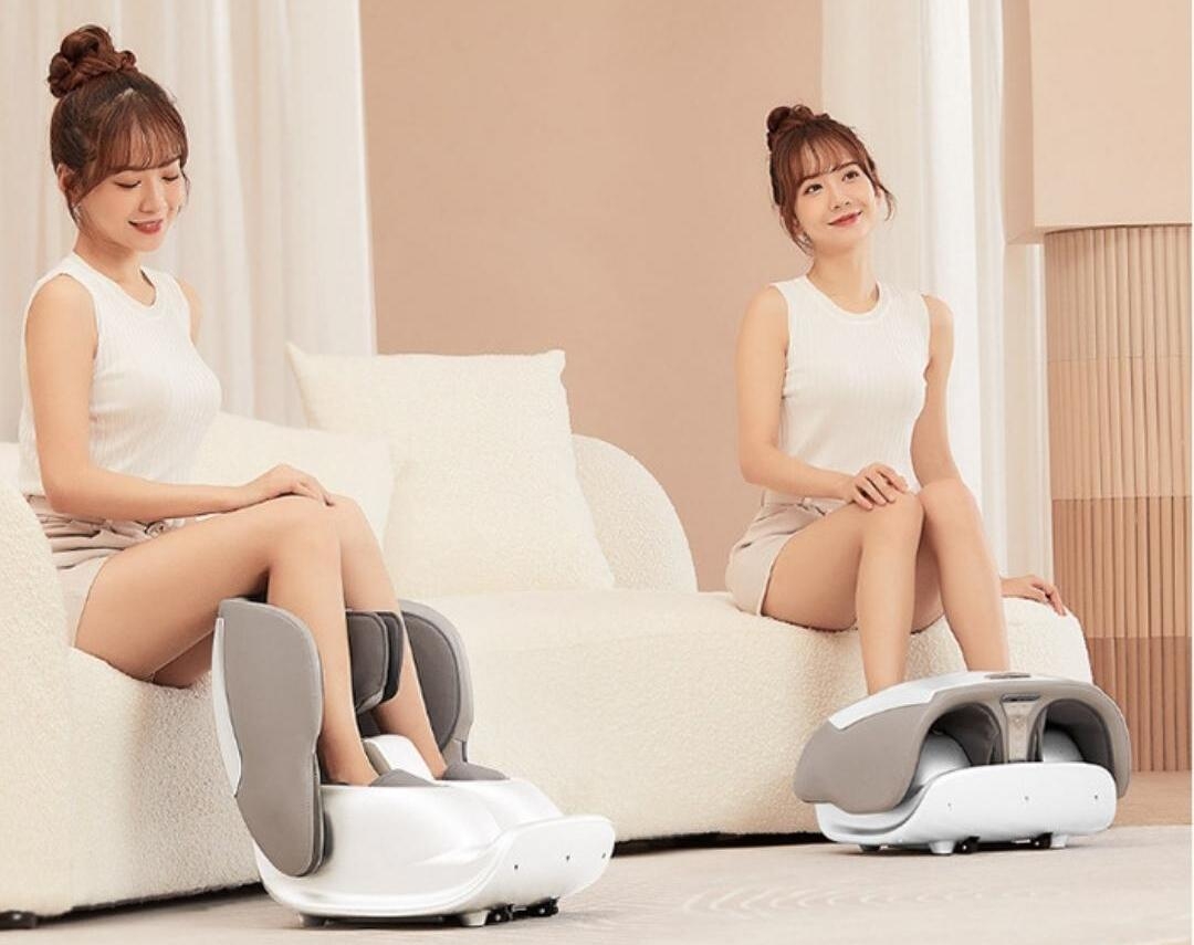 Thiết kế thu hút, trẻ trung của máy massage chân