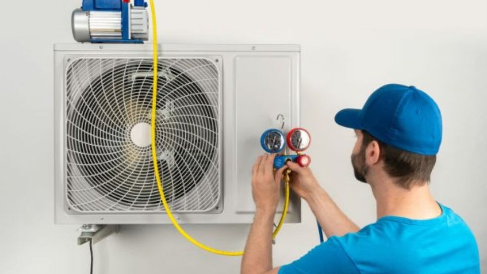 Hút chân không khi nạp khí gas