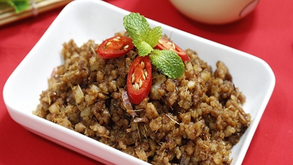 Thành phẩm là món ăn cực ngon