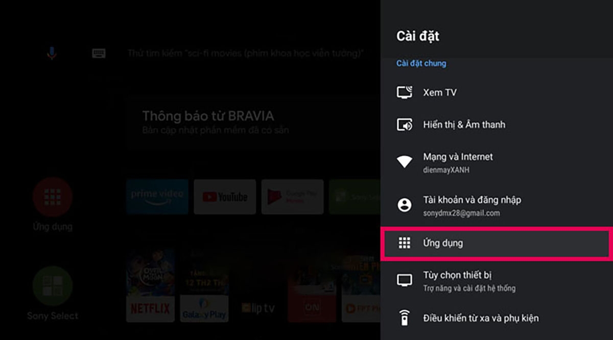 cách xóa Youtube trên tivi - hình 4